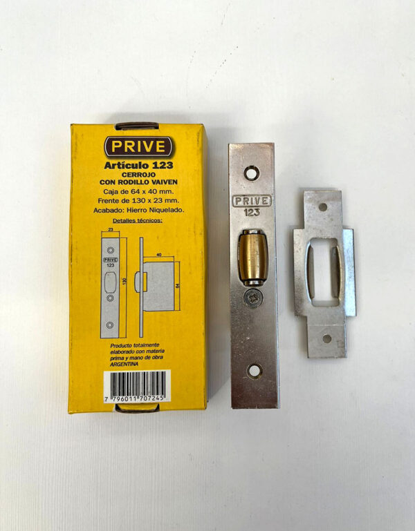 Cerrojo para puerta vaivén ART.123